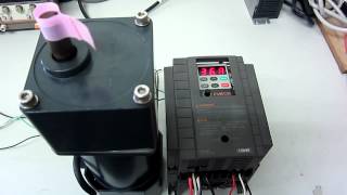 Fuji Electric FVR15C9S2 INVERTER 動作確認 [upl. by Villada952]