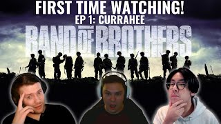 Band of Brothers Episode 1 Currahee  First Time Watching  Reaction [upl. by Orpah241]