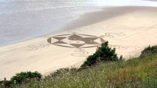 Sand Circles  Llansteffan [upl. by Aicileb337]