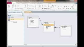 Cómo crear tablas y relaciones en Microsoft Access [upl. by Oinotla]