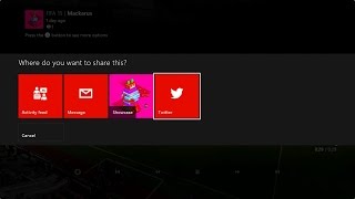 How to share your Xbox One game clips on Twitter [upl. by Nellac191]