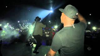 Cassper Nyovest Riky Rick amp Major League Djz perform The Bizness in Mafikeng [upl. by Nagek]