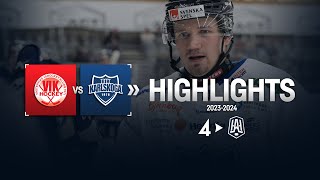 Västervik vs BIK Karlskoga  Highlights 282 [upl. by Adhern]