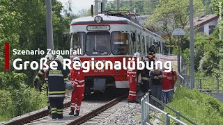 Große Regionalübung Szenario Zugunfall [upl. by Trout]