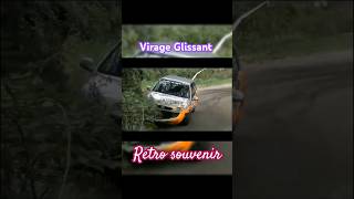 Souvenir Rallye virage Glissant  Slippery Corner rallying rally rallye racing crash fail [upl. by Rengia]