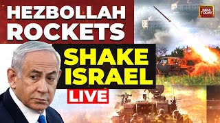 IsraelIran War LIVE Updates Over 90 Hezbollah Rockets Hit Israel  Haifa Bay LIVE Updates [upl. by Ange]