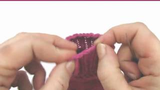 Handschuhe stricken  Teil 6  Fäustlinge Ausarbeiten [upl. by Eldnek]