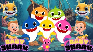 Baby Shark Song and Dance  Baby Shark doo doo doo Song  Baby Shark Remix Song babyshark cartoon [upl. by Haff67]