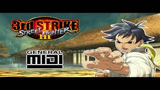 Street Fighter III 3rd Strike  Spunky Makotos Theme MIDI [upl. by Karen]