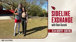 Week 16 Sideline Exchange with CB Sean MurphyBunting  AZ Cardinals [upl. by Malinda]