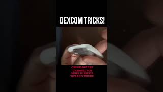 Dexcom G6 transmitter trick diabetes type1diabetic dexcomg6 dexcom continuousglucosemonitor [upl. by Fagin]