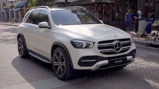 2019 MercedesBenz GLE 400d 4MATIC  Designo Diamond White Bright  Driving Interior Exterior [upl. by Adnolor]