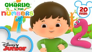 Charlie Meets the Numbers Part 1  Kids Songs and Nursery Rhymes  disneyjr [upl. by Ardied]