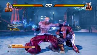 TEKKEN 7 GEESE HOWARD COMBO MOVIE 3  PS4 [upl. by Jackelyn70]