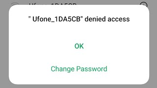 How to Fix WiFi Denied Access Problem 2023  WiFi Access Denied Problem  OPPO  Realme  Vivo [upl. by Aisac458]