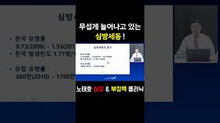 무섭게 발생이 증가하는 심방세동 Increasing Incidence of AFib 부정맥 심방세동 심장병 심전도 [upl. by Aneres]