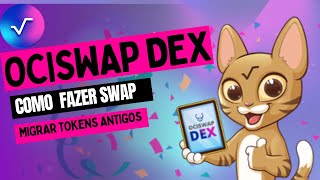 Tutorial 1 OCISWAP  Como fazer Swap  Primeira DEX na Radix XRD  Corretora descentralizada [upl. by Aoh274]