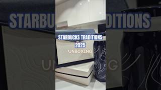 Starbucks 2025 Traditions Planner and Tumbler unboxing planner pouch tumbler indigo [upl. by Stalk496]