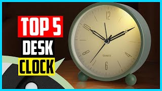 Top 5 Best Desk Clock Review in 2025 [upl. by Shamus]