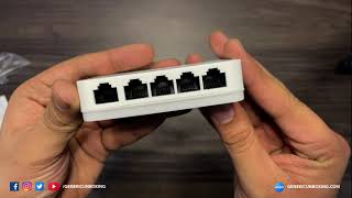 Dlink 5Port Gigabit Unmanaged Desktop Switch  DGS1005A  4k Unboxing amp Overview  ASMR [upl. by Bryanty]