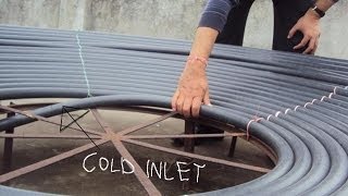 DIY Solar Radiator and Heater construction Illustrated to Insure free energy [upl. by Cleodell]