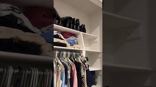 organizing my closet in my NYC studio apartment [upl. by Pelagia]