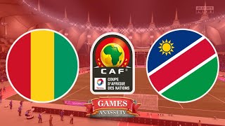 Guinea vs Gambia  CAN Africa Cup Of Nations Final 2024  eFootball PES Gameplay PC HD [upl. by Rosalinda936]