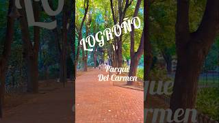 Logroños best  Parque del Carmen travel nature gardens [upl. by Natsirc]