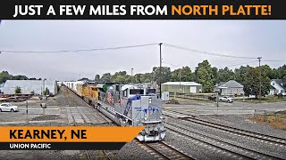 Kearney Nebraska USA  Virtual Railfan LIVE [upl. by Torray]