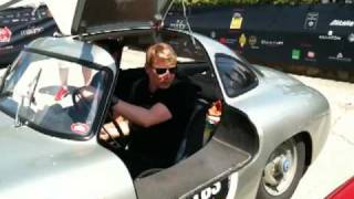 Mille Miglia 2010  Part 42  Mika Hakkinen and David Coulthard  LiveCast CarshowClassiccom [upl. by Kcirredal954]