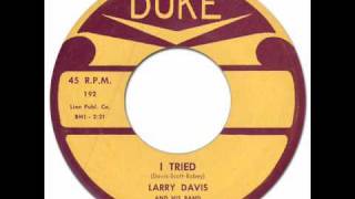 Rockin Blues  Fenton Robinsong  I TRIED  Larry Davis Duke 192 1958 [upl. by Secor]