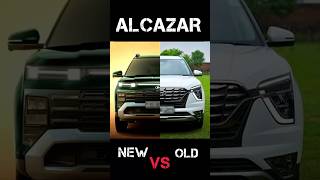 Alcazar old vs new alcazar facelift 2024 which is your choice hyundaialcazar [upl. by Anahir466]