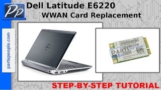 Dell Latitude E6220 Wireless WWAN Card Video Tutorial Teardown [upl. by Ociram531]