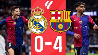 REAL MADRID VS BARCELONA 04 LA LIGA 202425 [upl. by Cherey]