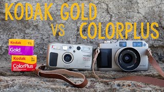 Kodak Gold vs ColorPlus  Film Stock Comparison [upl. by Tomasina]