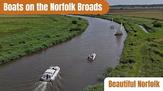 Boats on the Norfolk Broads [upl. by Read]