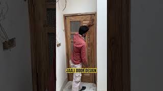 NEW JAALI DOOR DESIGN interiordesign punjabi doors shorts [upl. by Nitsreik617]