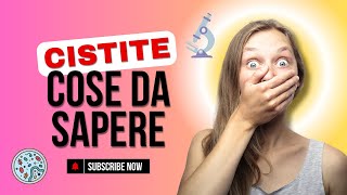 cistite cosa devi sapere [upl. by Enitram]