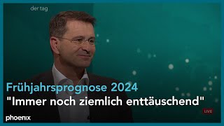 Wirtschaftsprognose für 2024 Einschätzungen von Prof Markus Rudolf WHU  240424 [upl. by Bonis209]