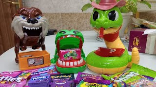 🔴 LIVE PLAYTIME ASMR TOY BAD DOG MONSTER CROCODILE AND HUNGRY RATTLESNAKE SATISFYING [upl. by Drof]