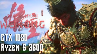 Black Myth Wukong Gameplay on GTX 1080 and Ryzen 5 3600  2560 x 1440 [upl. by Eyahc]