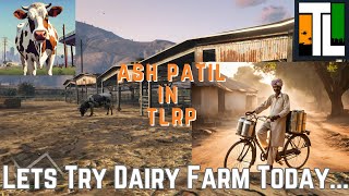 Lets Check Cow Farm  Ash Patil in TLRP  AFK tlrp bandhilki [upl. by Leirol]