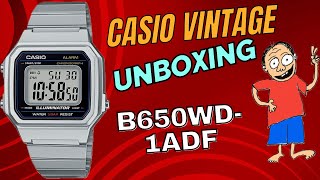 Casio B650WD1ADF Unboxing b650w [upl. by Yehudit]