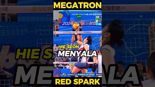 Jam terbang redsparks megawatiredsparks megatron kovovleague kovo분석 ibk기업은행 mega volleyball [upl. by Nosyd]