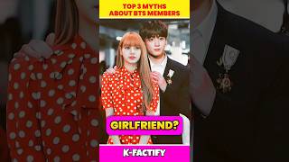 Top 3 Myths About BTS Members 😱  shorts bts kpop [upl. by Aelak]