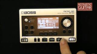 Boss Micro BR BR80 Review from Acoustic Guitar [upl. by Peck]