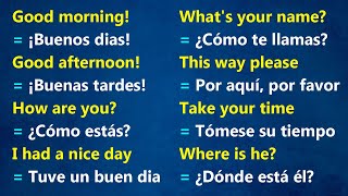 Frases Básicas en Inglés para Hablar desde el Primer Día [upl. by Aitram868]