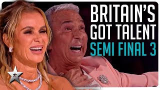 Britains Got Talent 2024 Semi Final 3  ALL AUDITIONS [upl. by Wardieu671]