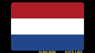 National Anthem of the Netherlands Volkslied van Nederland 荷兰国歌 النشيد الوطني الهولندي Amsterdam नीद [upl. by Clerc]