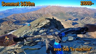 Sommet à 3630m et 2100 D avec Seb quotla machinequot [upl. by Nichol]